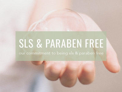 Our Commitment To Being SLS & Paraben Free
