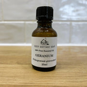 25ml Geranium Essential Oil for Soapmakers - Cosy Cottage Soap