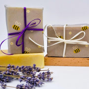 Beeswax wrapped travelling - companion soap - Cosy Cottage Soap