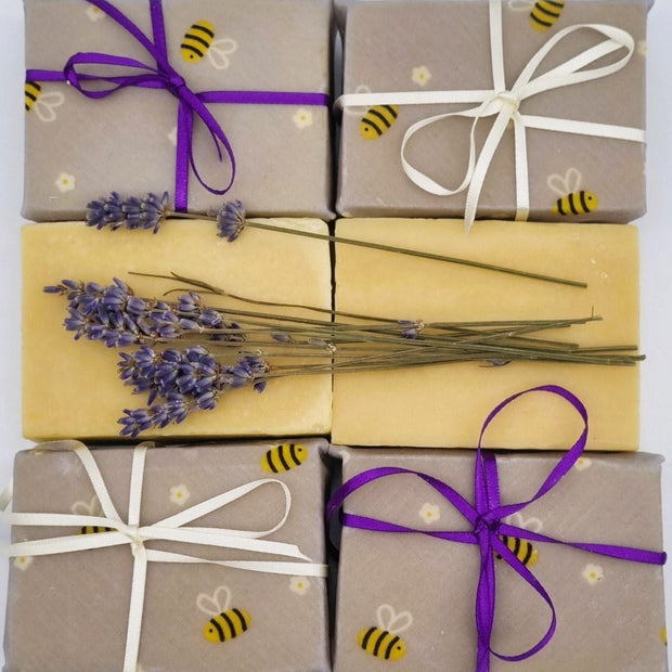 Beeswax wrapped travelling - companion soap - Cosy Cottage Soap