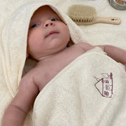 Cosy Cuddles Organic Cotton Hooded Towel - Cosy Cottage Soap