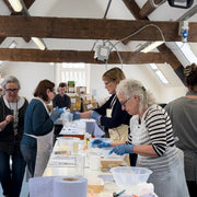 Face to Face Goats Milk Soap - Making Workshops in our Malton Workshop - Cosy Cottage Soap