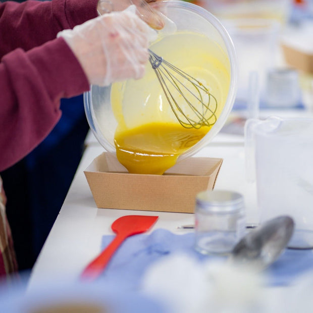 Face to Face Soap - Making Workshops in our Malton Workshop - Cosy Cottage Soap