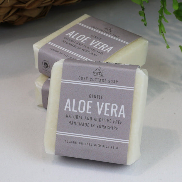 Gentle Aloe Vera Soap - Cosy Cottage Soap