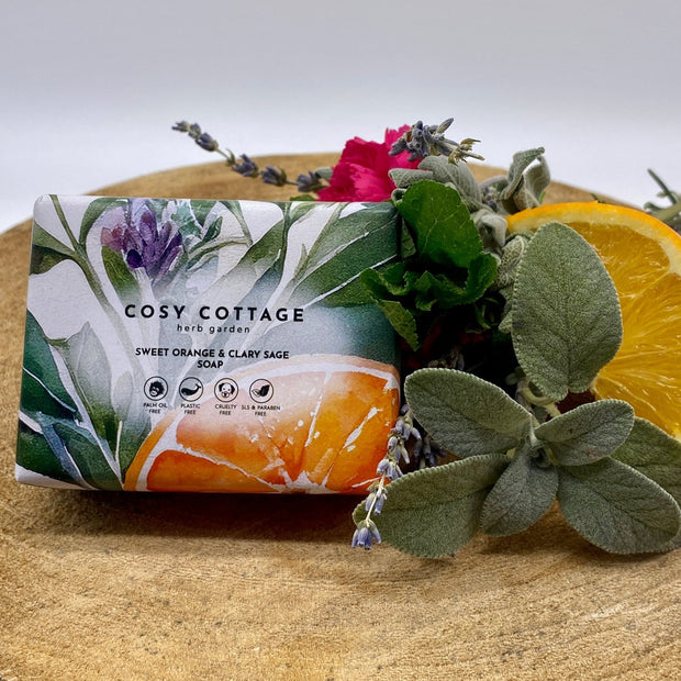 Handmade Luxury Herb Garden Soaps 120g - Cosy Cottage Soap