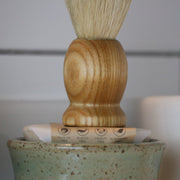 Large Shaving Soap with Optional Handmade Dish and Brush - Cosy Cottage Soap