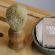 Large Shaving Soap with Optional Handmade Dish and Brush - Cosy Cottage Soap