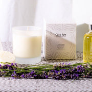 Lavender Soy Wax Cosy Spa Boxed Candles - Cosy Cottage Soap