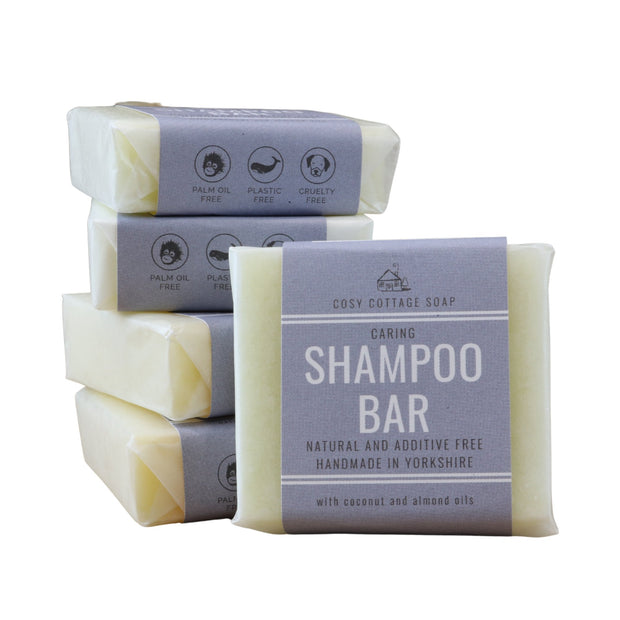 Natural Caring Shampoo Bars In Three Fragrances - Cosy Cottage Soap