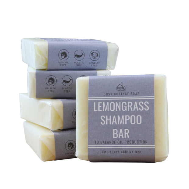 Natural Caring Shampoo Bars In Three Fragrances - Cosy Cottage Soap