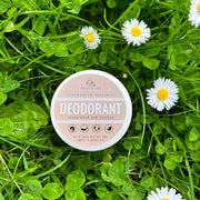 Natural Deodorant With Sandalwood & Tea Tree Essential Oils - Spatula available - Cosy Cottage Soap