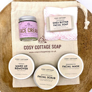 Natural Facial Skincare Starter Kit - Cosy Cottage Soap