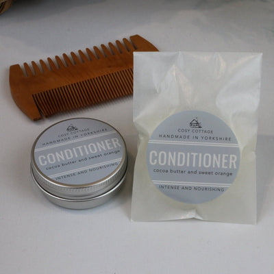 Nourishing Solid Conditioner Roundel - Cosy Cottage Soap