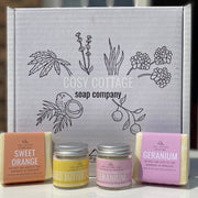 Soap and Balm Selection Box - SAVE OVER 10% - Cosy Cottage Soap