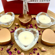 Valentines' Cosy Kisses and Candle Gift Box - Cosy Cottage Soap