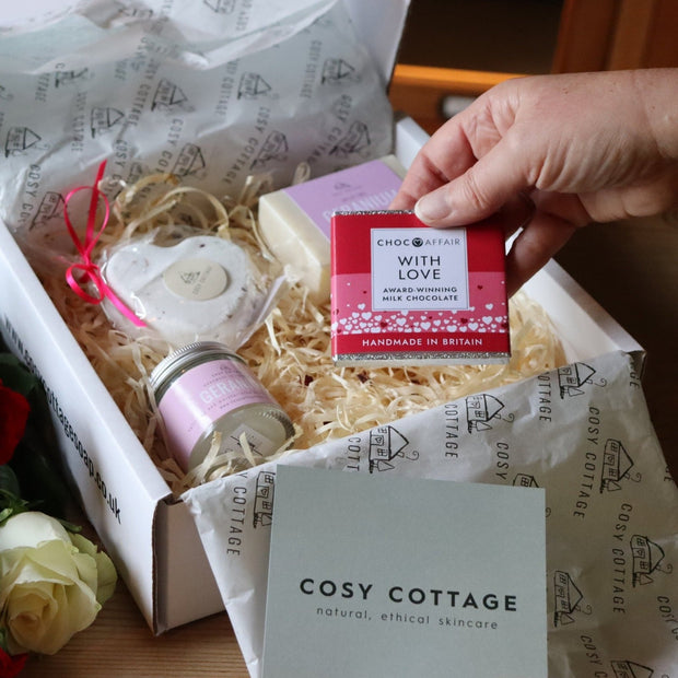 Valentines' Favourites Gift Box - Cosy Cottage Soap