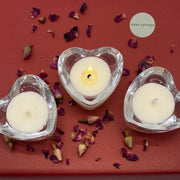 Valentines' Heart Shaped Peace Blend Candle - Cosy Cottage Soap